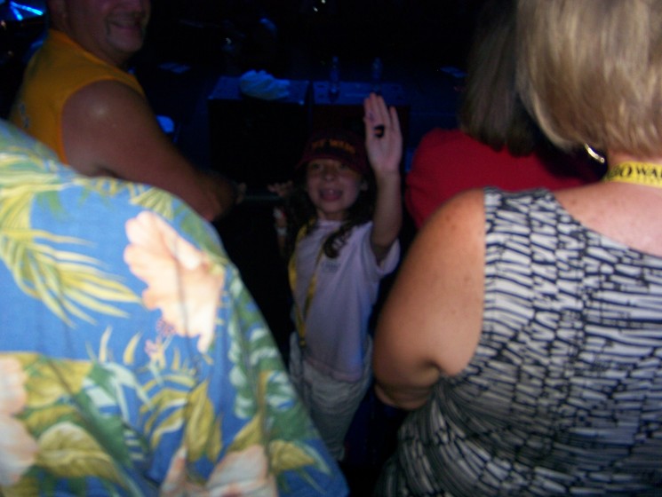 Seven Year Old Girl with Sammy's Guitar Pic