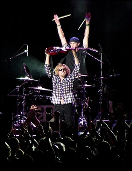 With Chickenfoot in Boston, MA 2009