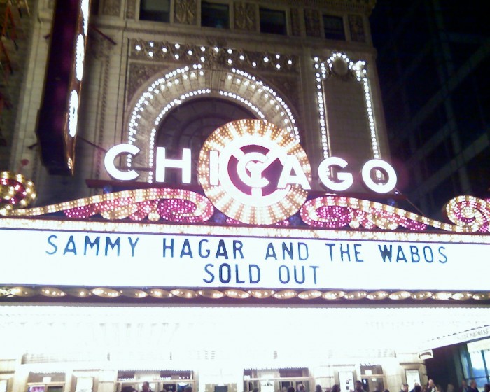 Chicago Theatre Marquee
