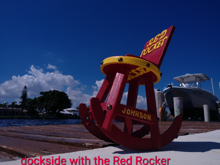 Dockside with the Red Rocker