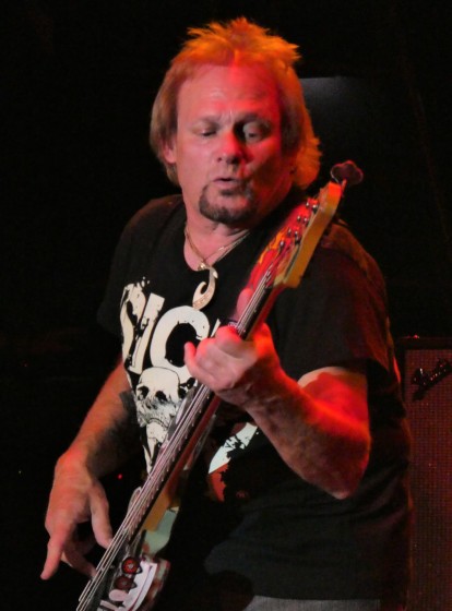 Here's a cool shot of Michael Anthony I took on October 30, 2021.