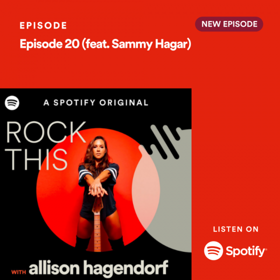 Sammy on Rock This with Allison Hagendorf | Sammy Hagar (The Red