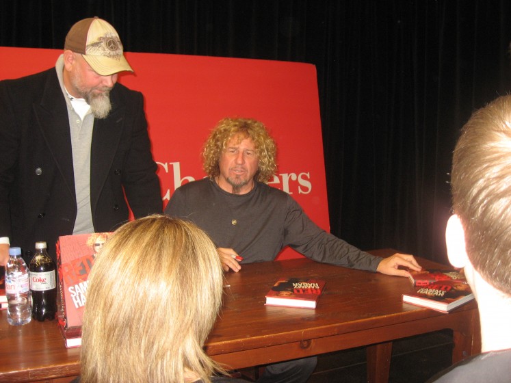Sammy at his RED book signing Toronto, Ontario, Canada