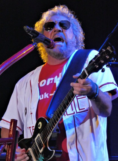 Here is my favorite photo I took of Sammy Hagar on October 30, 2021.