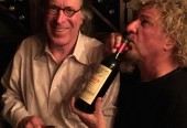 Fantastic El Paseo dinner with Tre Cool & Randall Graham PLUS lots of wine! 