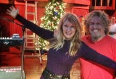 With Nancy Wilson & Heart for their "Home for the Holidays" show