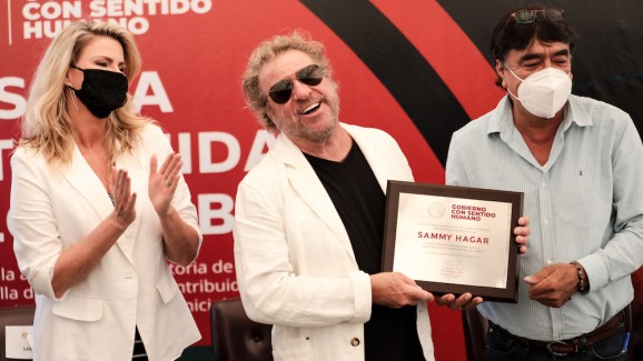 Sammy Hagar Named Tourism Ambassador to Los Cabos, Mexico