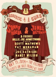 Acoustic-4-A-Cure Benefit Concert at The Fillmore in San Francisco