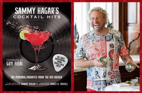 NEW Cocktail Book - Sammy Hagar's Cocktail Hits