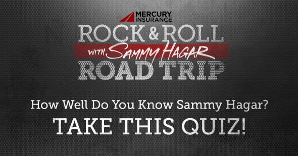 Test Your Sammy Hagar Knowledge & Enter to Win A Signed Guitar + More!