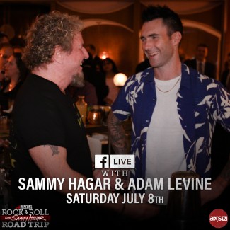 Facebook Live on Saturday, July 8th with Sammy and Adam Levine