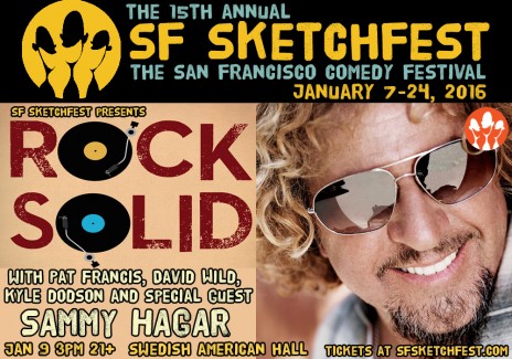 Sammy joins the SF Sketchfest on Jan. 9th! 