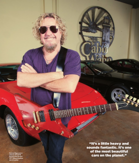 Sammy featured in 'Car Crazy' Holiday Edition of Marin Magazine