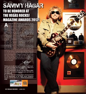 2012-08-26 @ VEGAS ROCKS! Magazine Awards 2012 @ The Joint (Hard Rock)